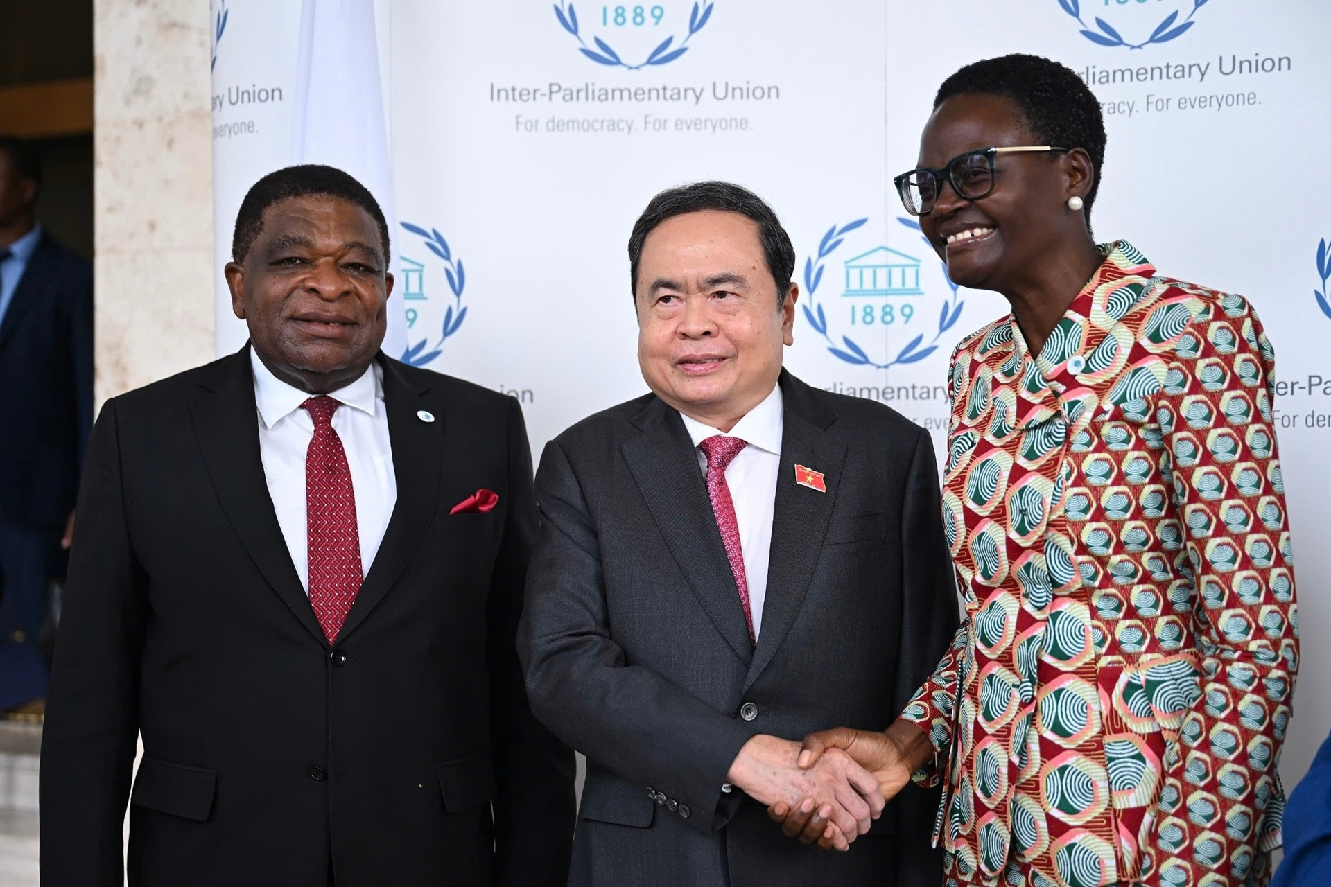 Chủ tịch Quốc hội Trần Thanh Mẫn dự Hội nghị các Chủ tịch Quốc hội thế giới