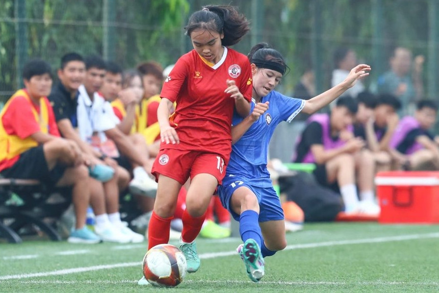 Giải U16 nữ Quốc gia 2025: Sơn La giành điểm quý giá
