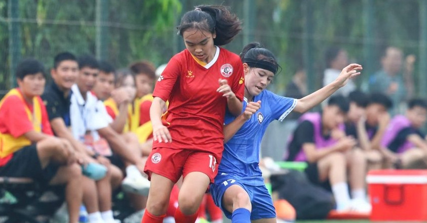 Giải U16 nữ Quốc gia 2025: Sơn La giành điểm quý giá