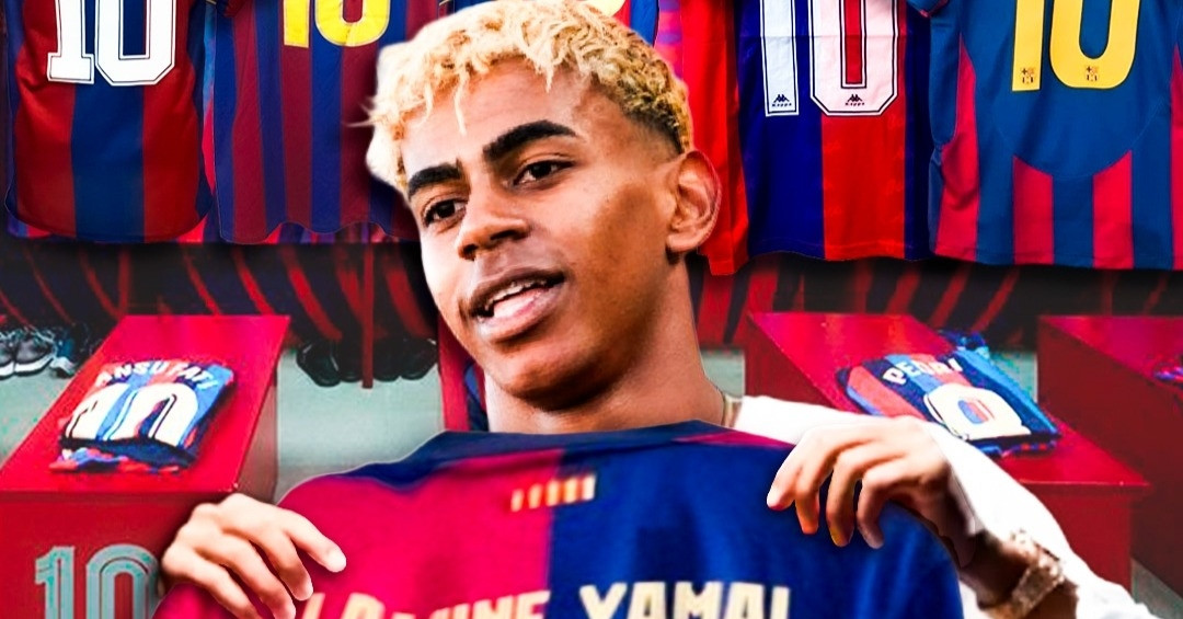 Lamine Yamal công bố kế thừa số 10 của Messi vào ngày đặc biệt