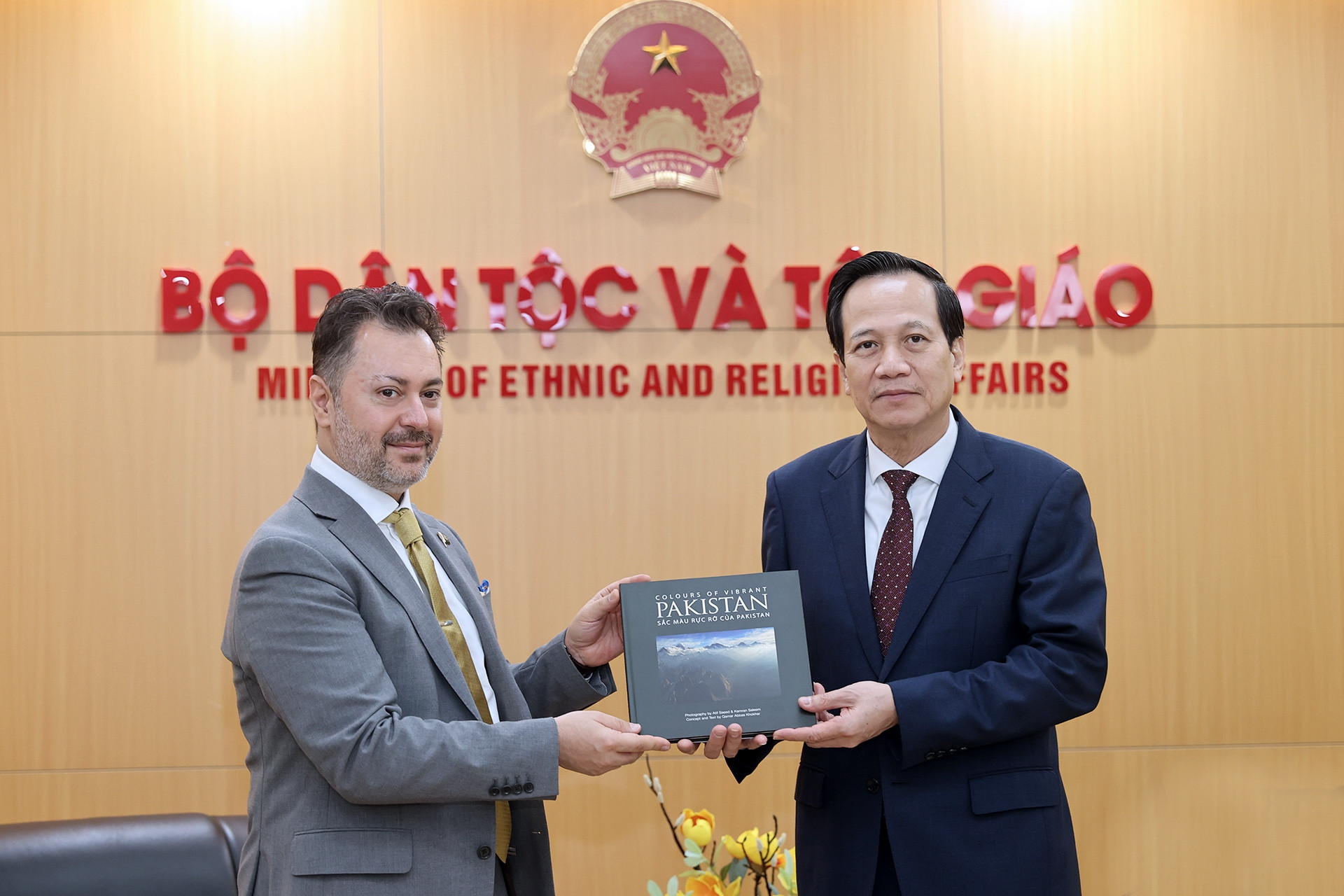 Bộ trưởng Đào Ngọc Dung: Việt Nam - Pakistan nhiều tiềm năng hợp tác về dân tộc, tôn giáo