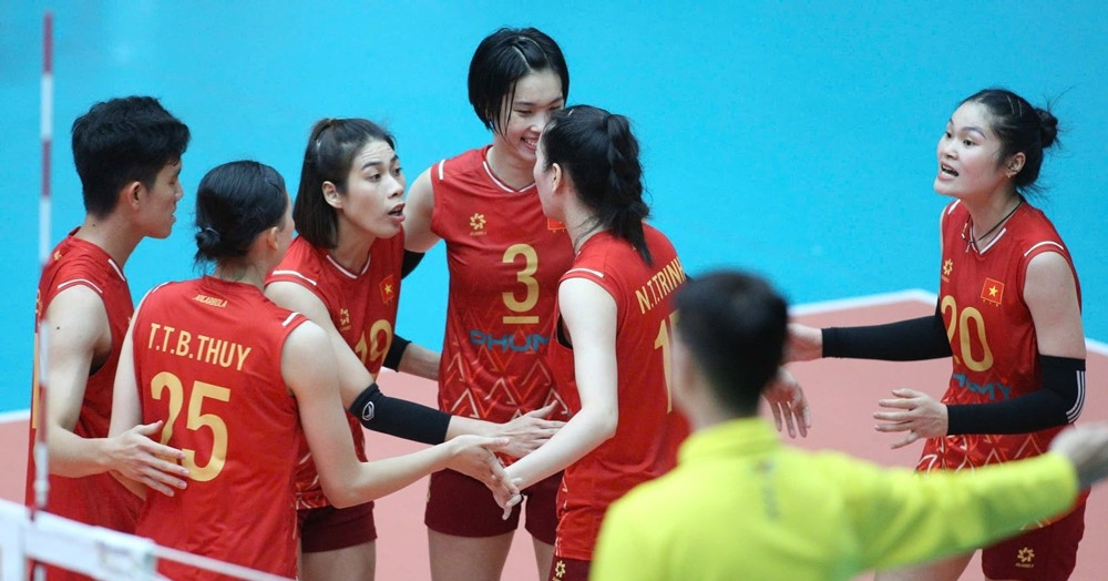Lịch thi đấu chặng 1 giải bóng chuyền nữ SEA V.League 2025 mới nhất