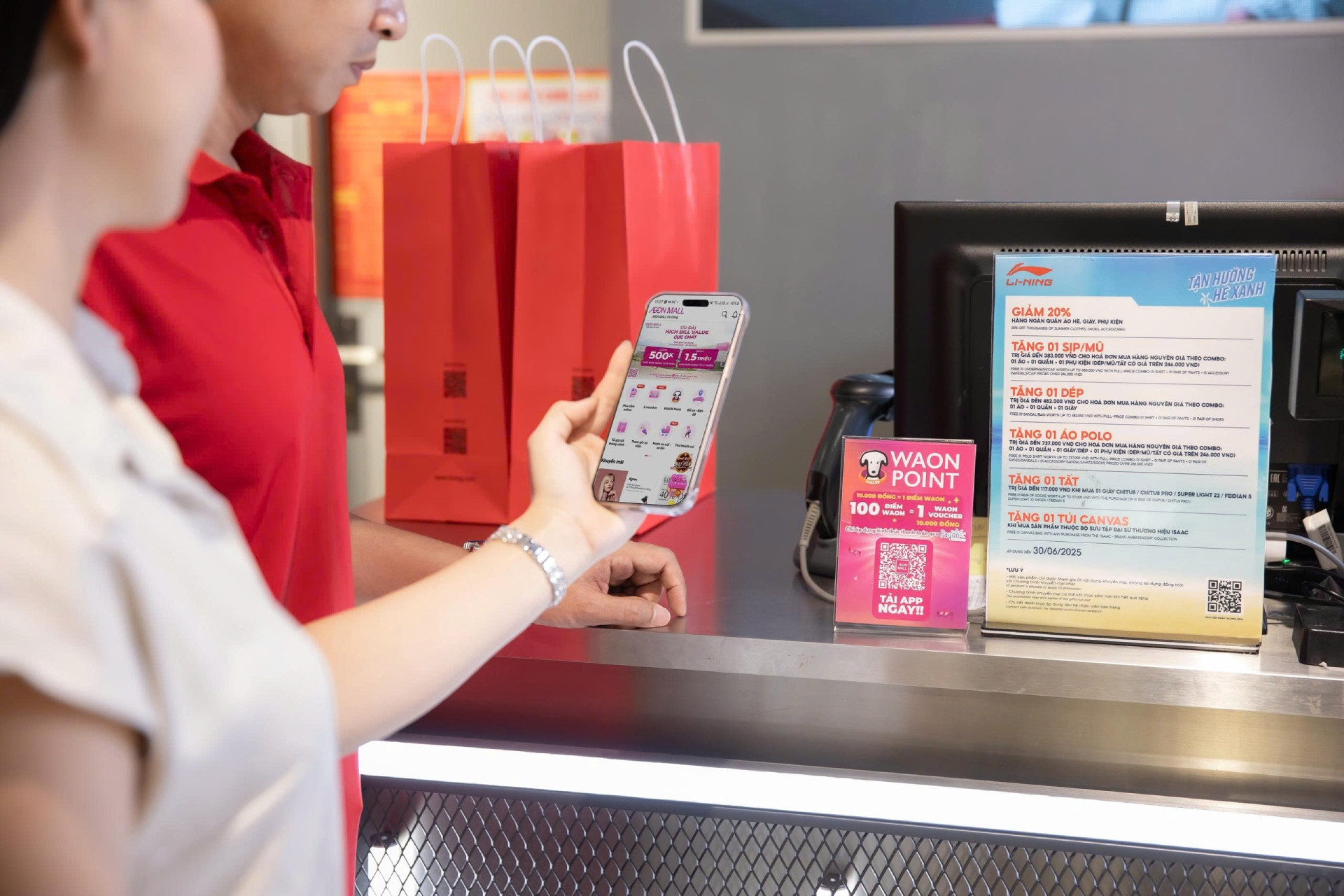 Aeon ra mắt chương trình điểm thành viên WAON Point