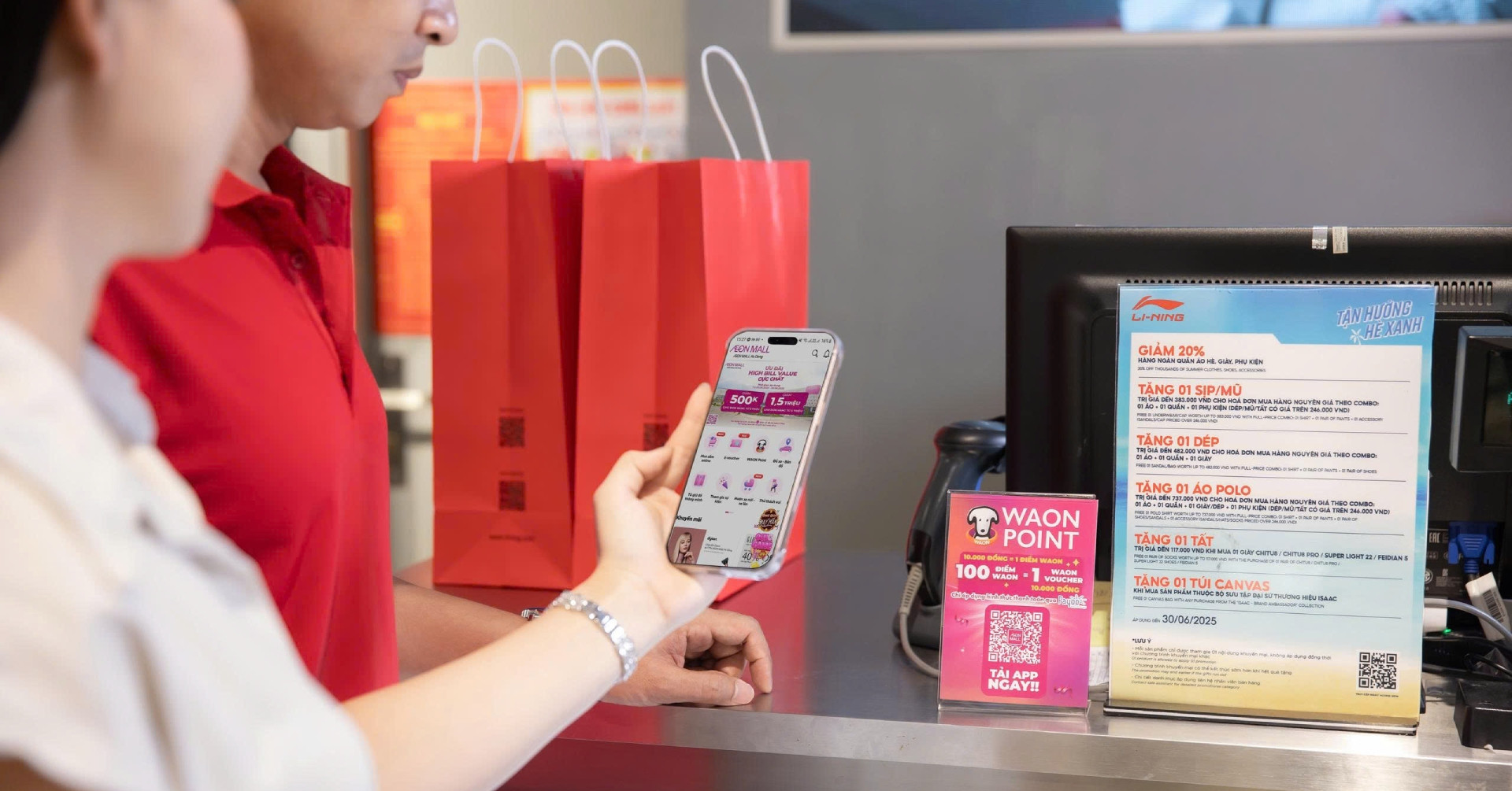 Aeon ra mắt chương trình điểm thành viên WAON Point