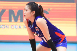 Hotgirl bóng chuyền Thái Lan gây sốt ở VTV Cup