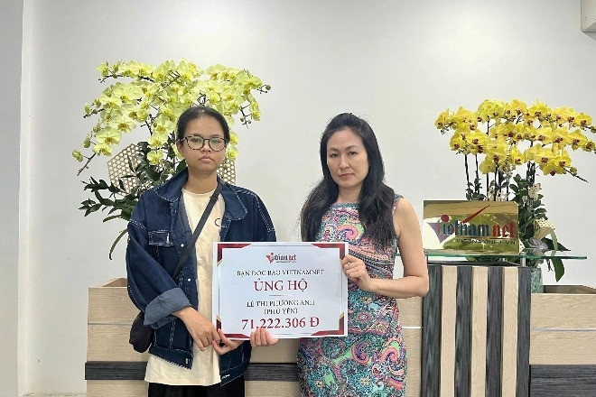 Sinh viên nghèo suy thận được bạn đọc ủng hộ hơn 71 triệu đồng