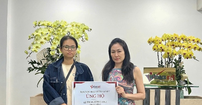 Bạn đọc Báo VietNamNet giúp đỡ hơn 71 triệu đồng tới sinh viên nghèo bị suy thận
