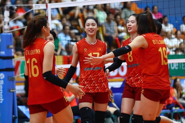 Trực tiếp bóng chuyền nữ Việt Nam 0-0 Đài Bắc Trung Hoa: Bích Tuyền bùng nổ