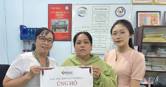 Được giúp đỡ hơn 84 triệu đồng, gia đình anh Lê Quốc Hùng cảm ơn bạn đọc