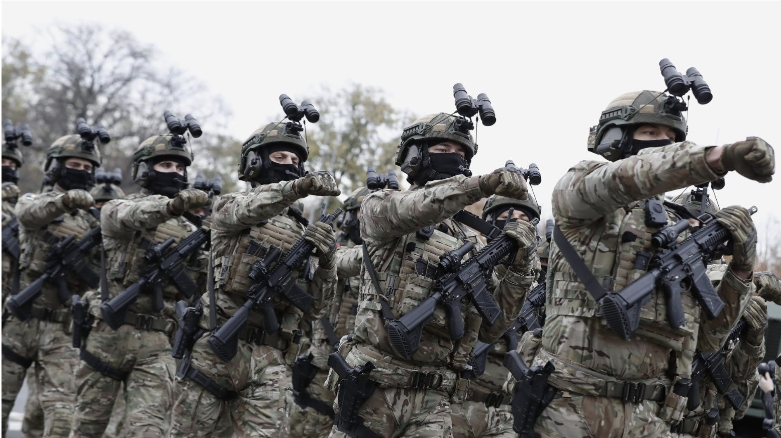 Lính Romania. Ảnh: EPA-EFE