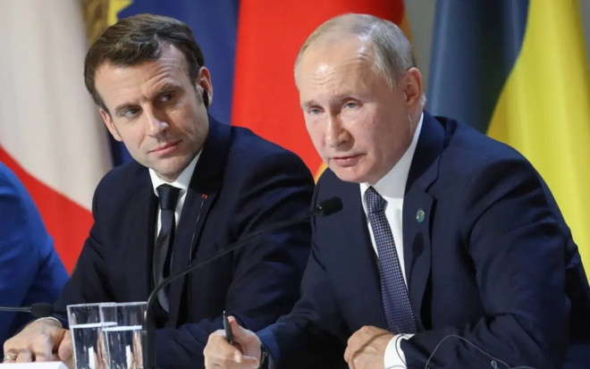 Tổng thống Pháp hé lộ nội dung cuộc điện đàm đầu tiên sau 3 năm với ông Putin