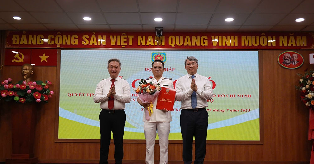 Ông Nguyễn Văn Hòa giữ chức Trưởng Thi hành án dân sự TPHCM