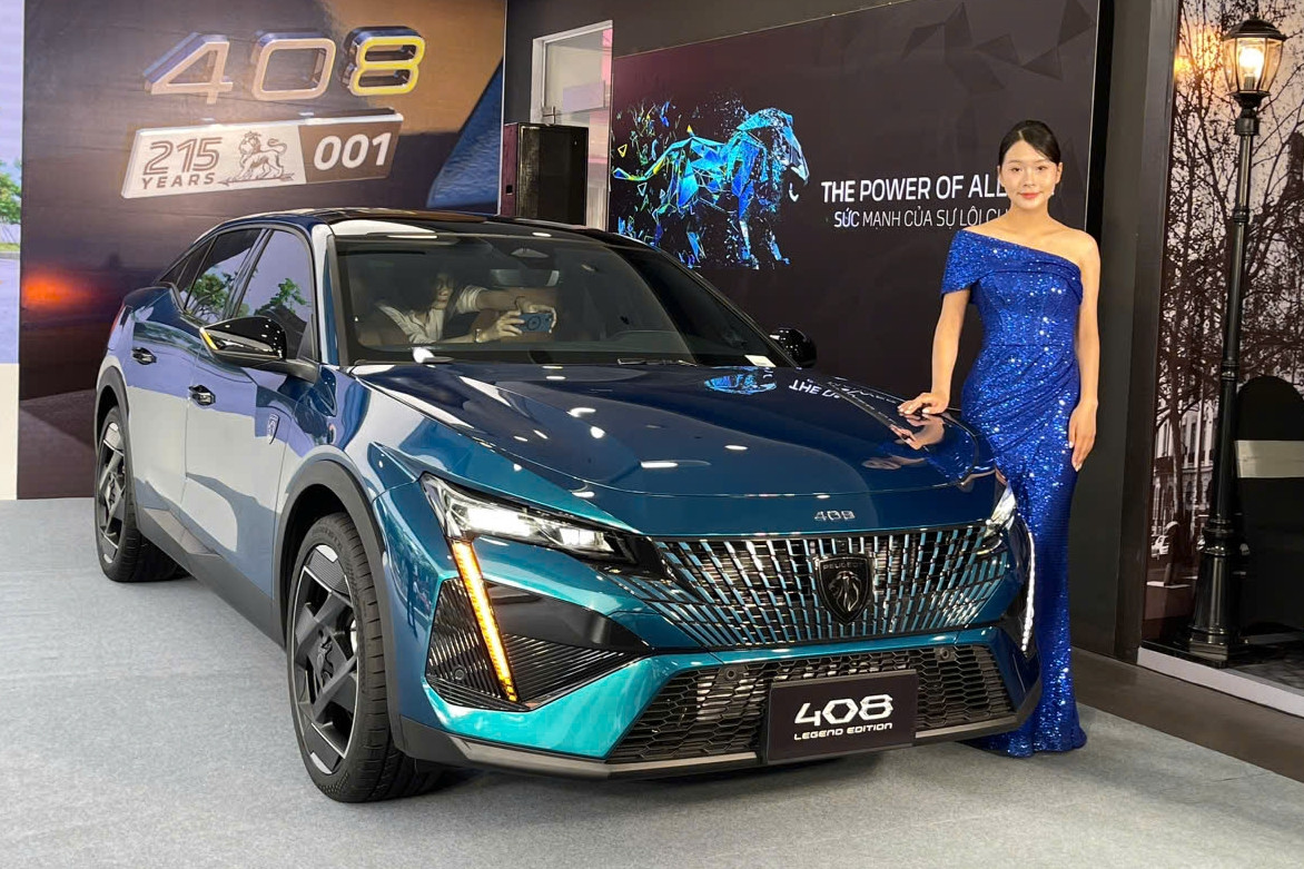 Peugeot 408 có thêm bản đặc biệt tại Việt Nam, giá tăng 40 triệu đồng
