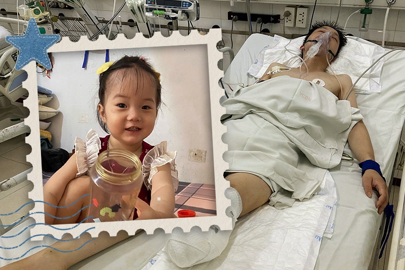 Tai nạn khiến người đàn ông tàn tật suốt đời, vợ nghèo không lo nổi viện phí