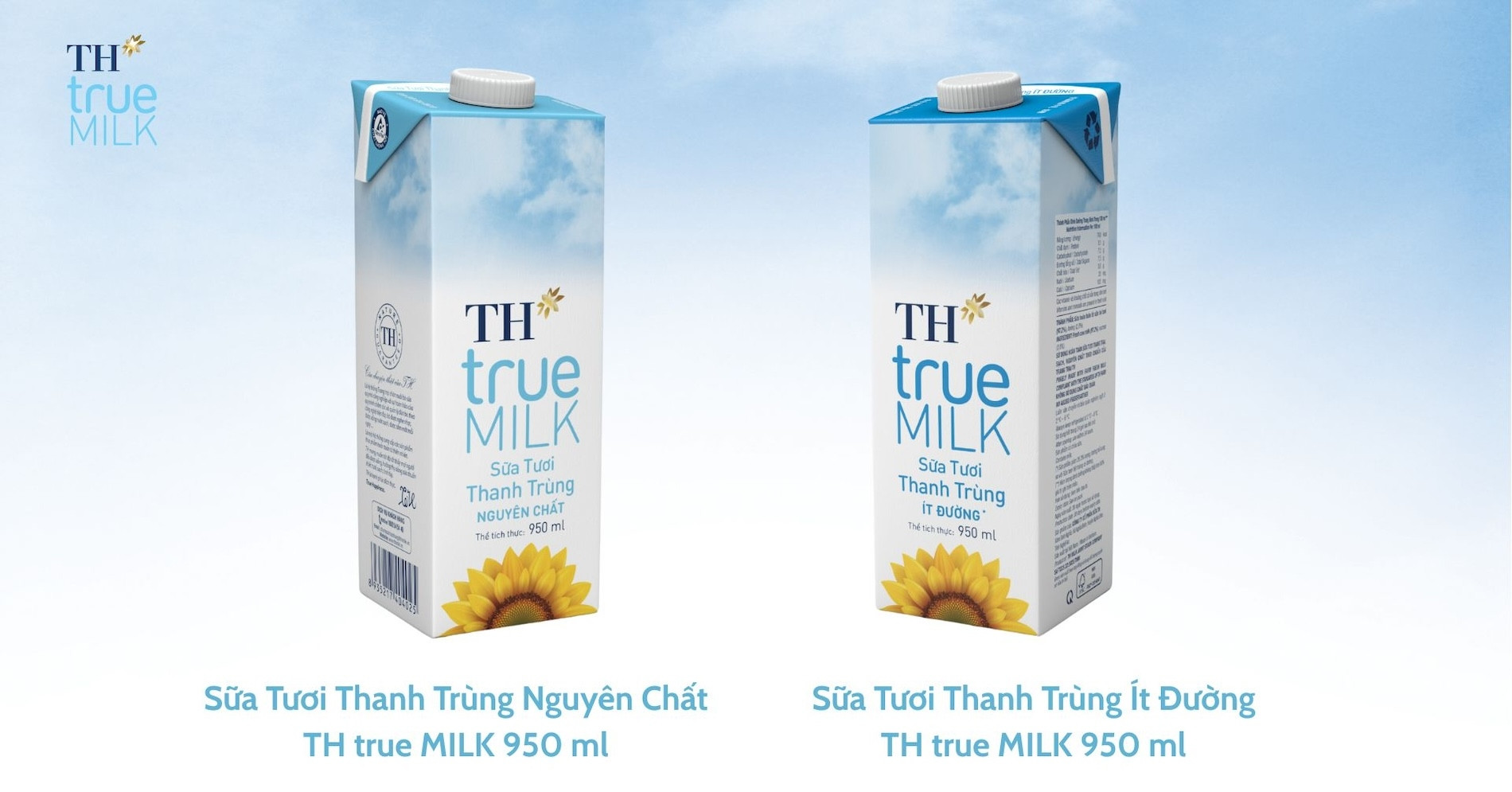 TH true MILK ra mắt sữa thanh trùng mới: tươi, sạch, thật sự thiên nhiên