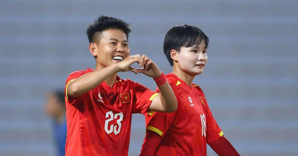 Tuyển nữ Việt Nam thắng 4-0, giành vé dự VCK Asian Cup 2026
