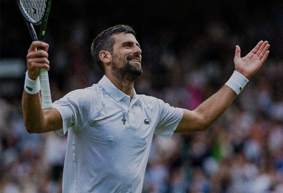 Djokovic thắng trận thứ 100 tại Wimbledon