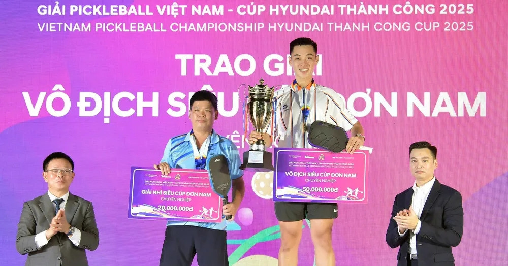 Giải Pickleball Việt Nam 2025: Kịch tính ở các trận chung kết