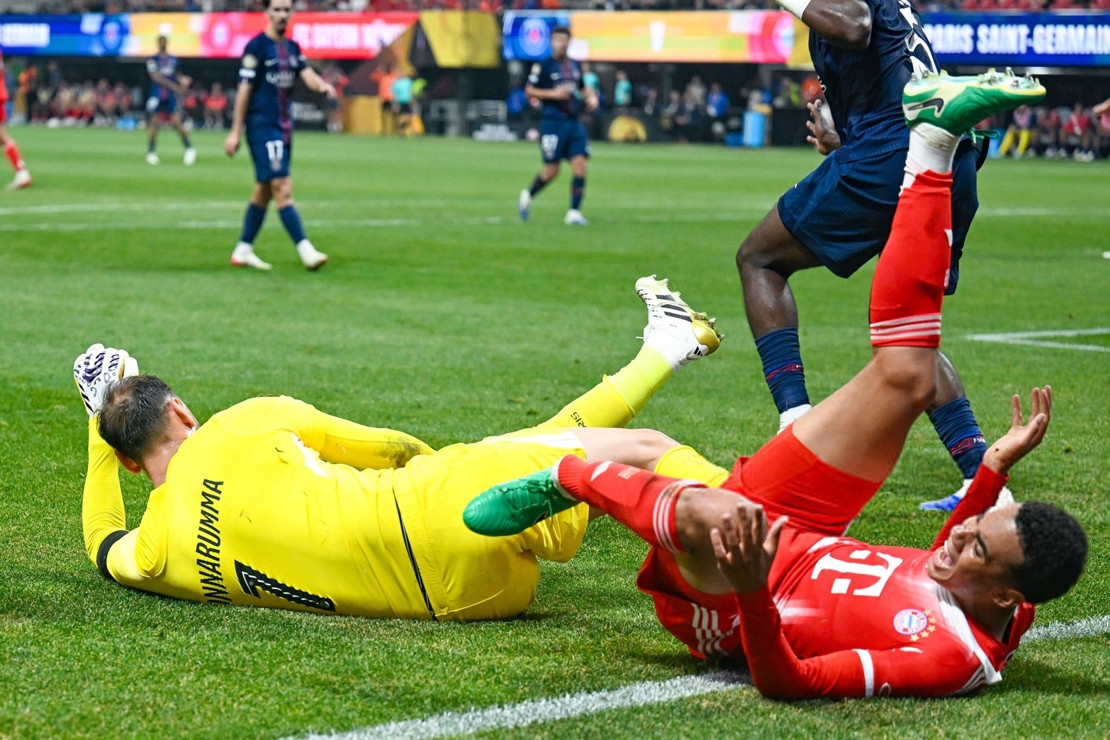 Musiala dính chấn thương kinh hoàng do va chạm với Donnarumma