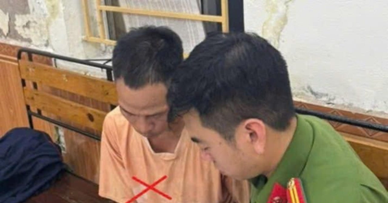 Tạm giữ ông bố buộc xích vào con, kéo lê trên phố Hải Phòng