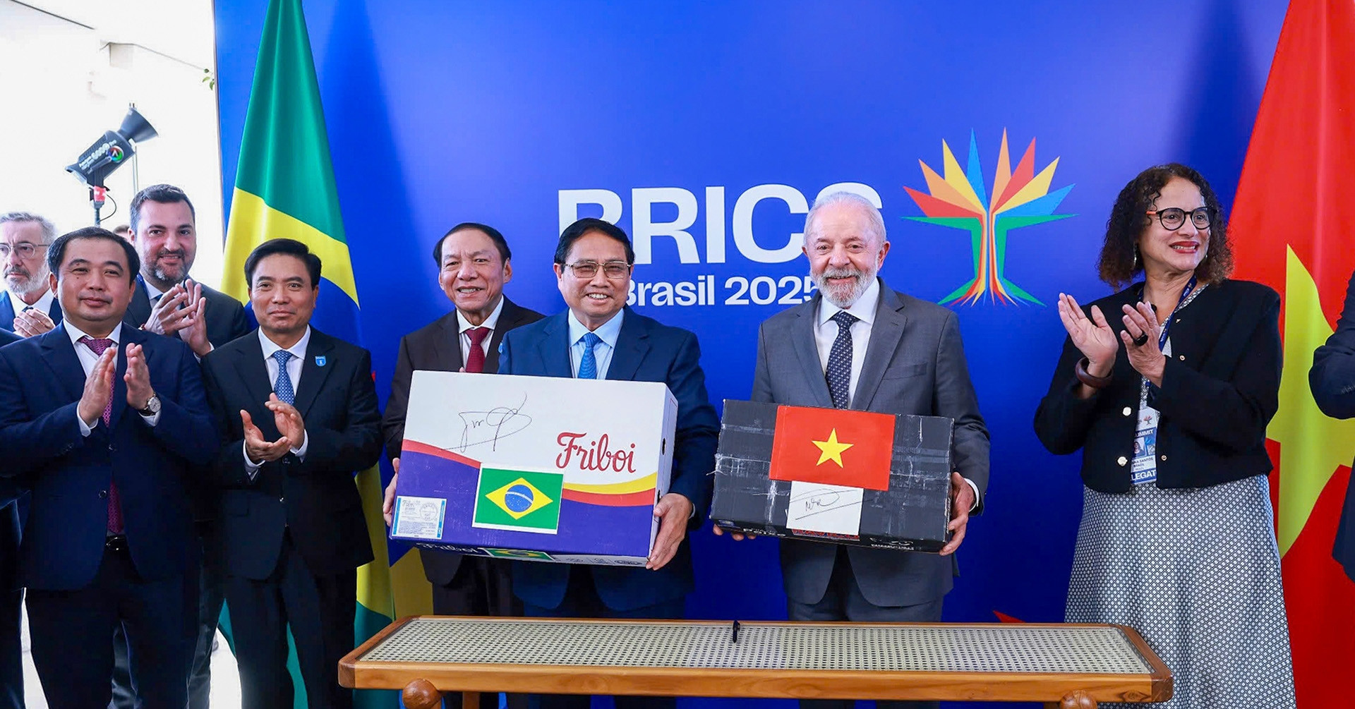 Thủ tướng Phạm Minh Chính hội đàm với Tổng thống Brazil