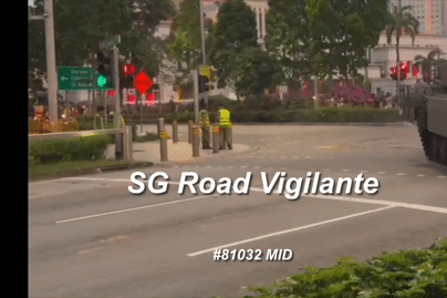 Xe tăng Leopard gây tai nạn trong lễ diễu hành ở Singapore