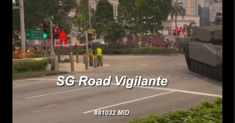 Xe tăng Leopard gây tai nạn trong lễ diễu hành ở Singapore