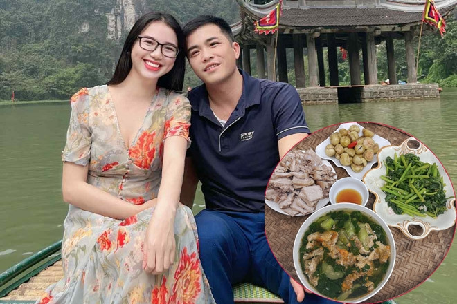 Thương vợ thiệt thòi, chồng hết lòng bù đắp bằng những mâm cơm đầm ấm