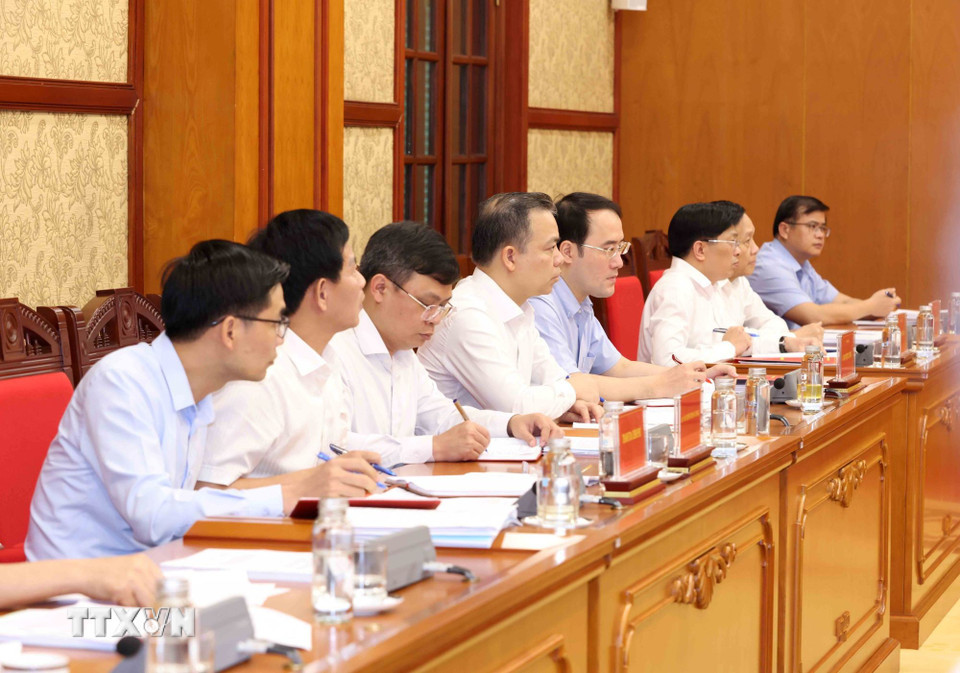 tong bi thu chu tri phien hop thu 28 ban chi dao trung uong ve phong chong tham nhung lang phi tieu cuc 0707 8.jpg