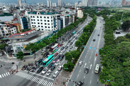 Chính thức phân làn trên đường Võ Chí Công: Người đi ô tô cần lưu ý gì?