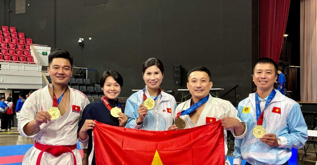 CAND Thể thao Về Nhận Thưởng 'Khủng' Sau Thành Tích Vô Vàng tại Đại Hội Thể Thao Cảnh Sát và Cứu Hỏa Thế Giới 2025