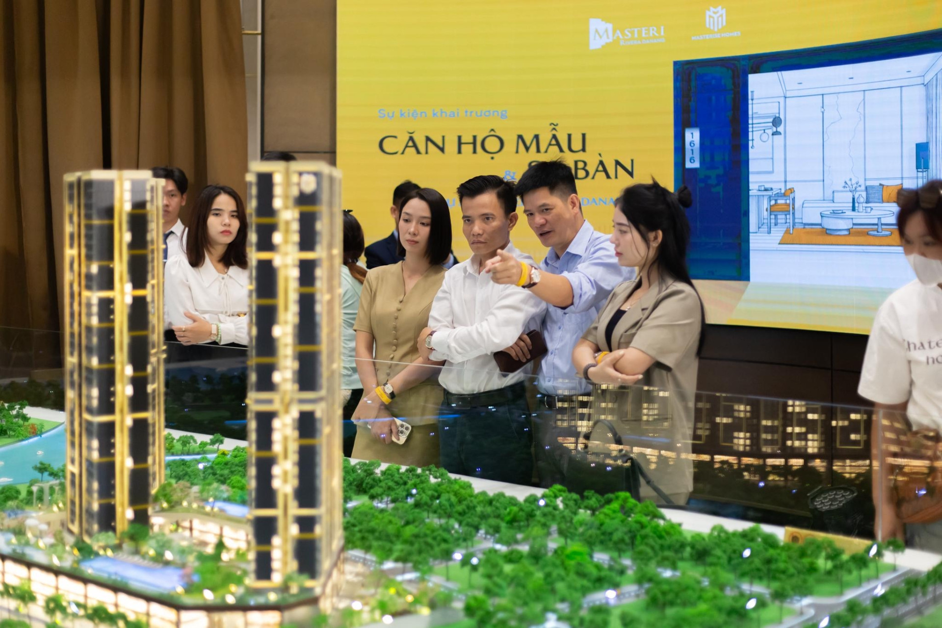 Khai trương căn hộ mẫu và sa bàn dự án Masteri Rivera Danang