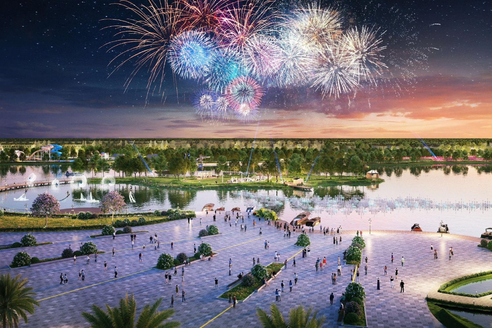 Park Residence hưởng trọn hệ sinh thái 4 đại công viên của Sun Urban City