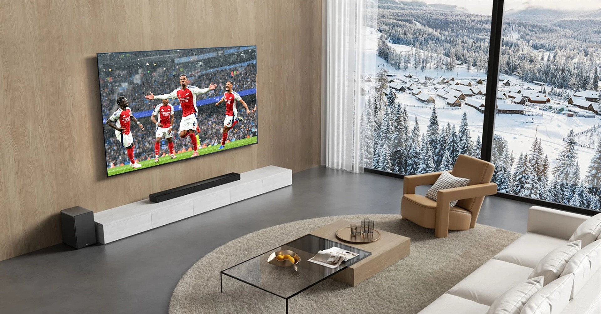 TCL C8K - thêm góc nhìn hoàn hảo cho khoảnh khắc vàng tặng fan thể thao