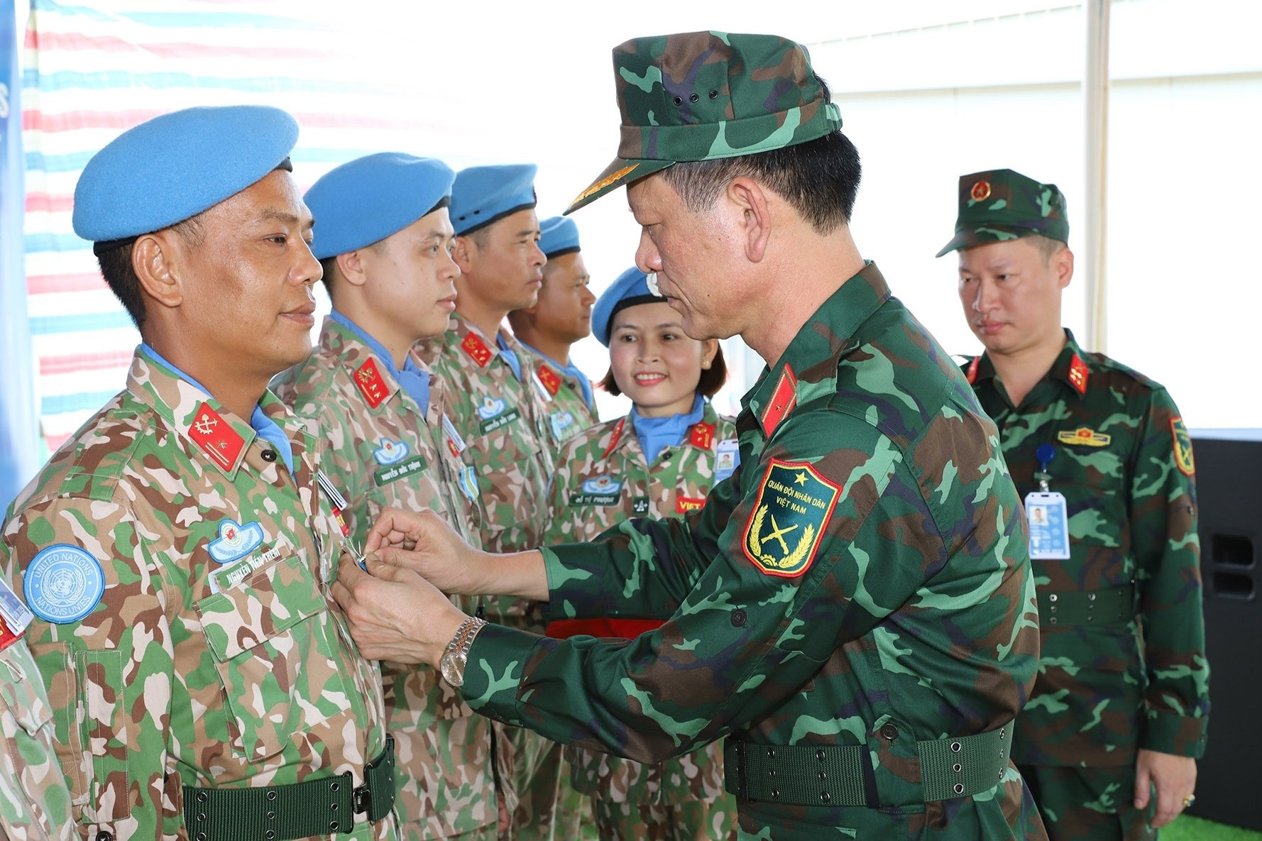 Bộ Quốc phòng đề xuất có kỷ niệm chương về gìn giữ hòa bình