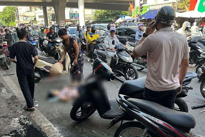 Nạn nhân vụ tai nạn liên hoàn ở Hà Nội có 'tiên lượng dè dặt, khó nói trước'