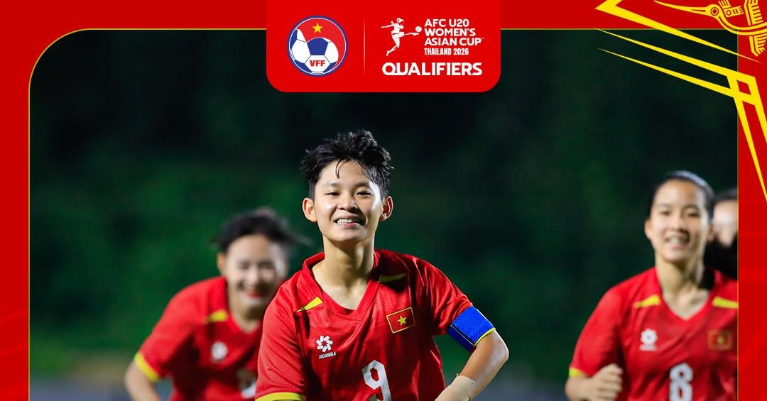 U20 Việt Nam toàn thắng vòng loại, thẳng tiến VCK U20 nữ châu Á 2026