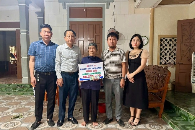 Anh Lê Anh Hùng bị suy thận được bạn đọc giúp đỡ hơn 46 triệu đồng