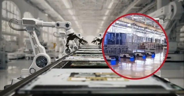 Không cần con người: Gần 200 robot điều hành dây chuyền sản xuất máy xúc từ A-Z