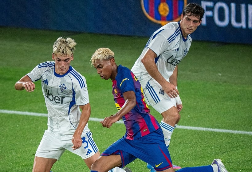 Yamal chói sáng, Barca đoạt cúp Joan Gamper