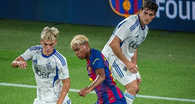 Yamal chói sáng, Barca đoạt cúp Joan Gamper