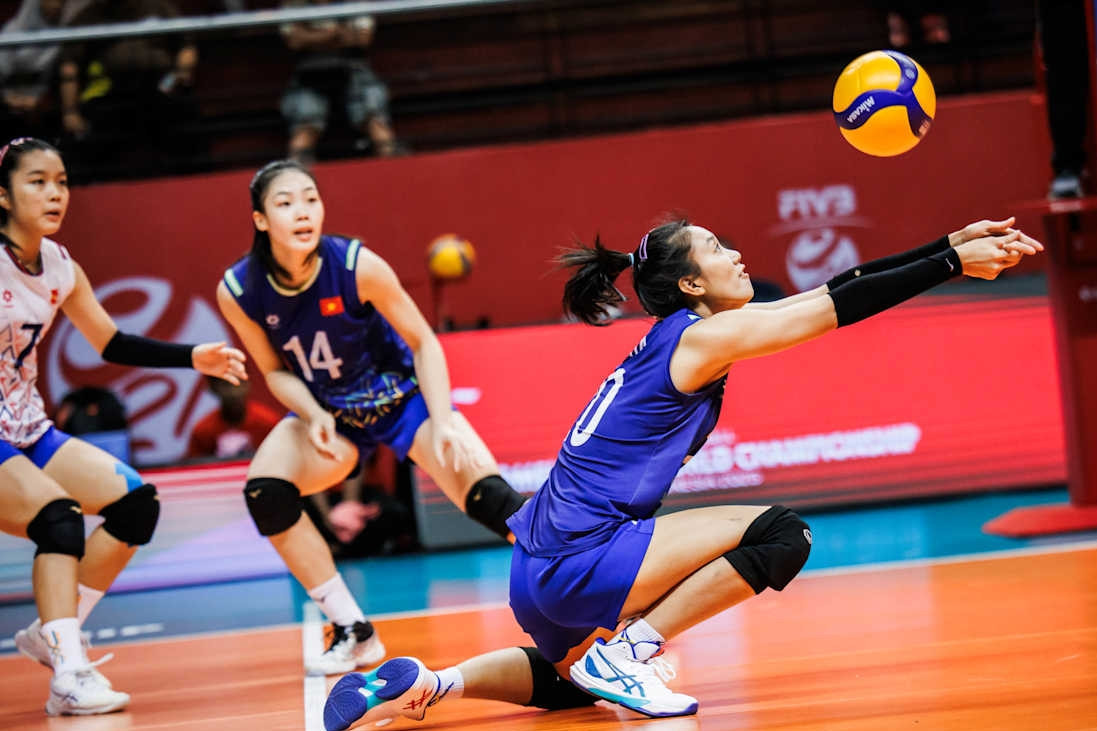Bóng chuyền nữ Việt Nam bất ngờ mất vé vòng 1/8 giải U21 thế giới
