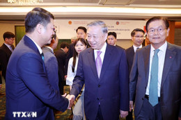 Tổng Bí thư: Việt Nam luôn ủng hộ và đồng hành cùng các doanh nghiệp Hàn Quốc