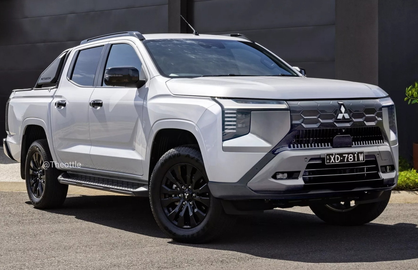 Bán tải Mitsubishi Triton mới có thể giống Xforce để cạnh tranh với Toyota Hilux