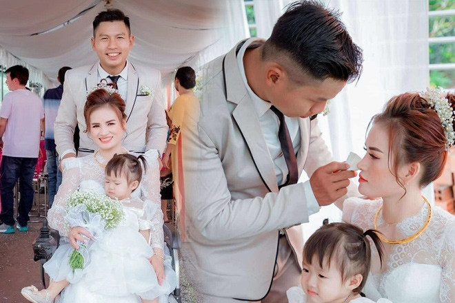 Cô dâu Lâm Đồng ngồi xe lăn vào lễ đường khiến hai họ xúc động, giờ ra sao?