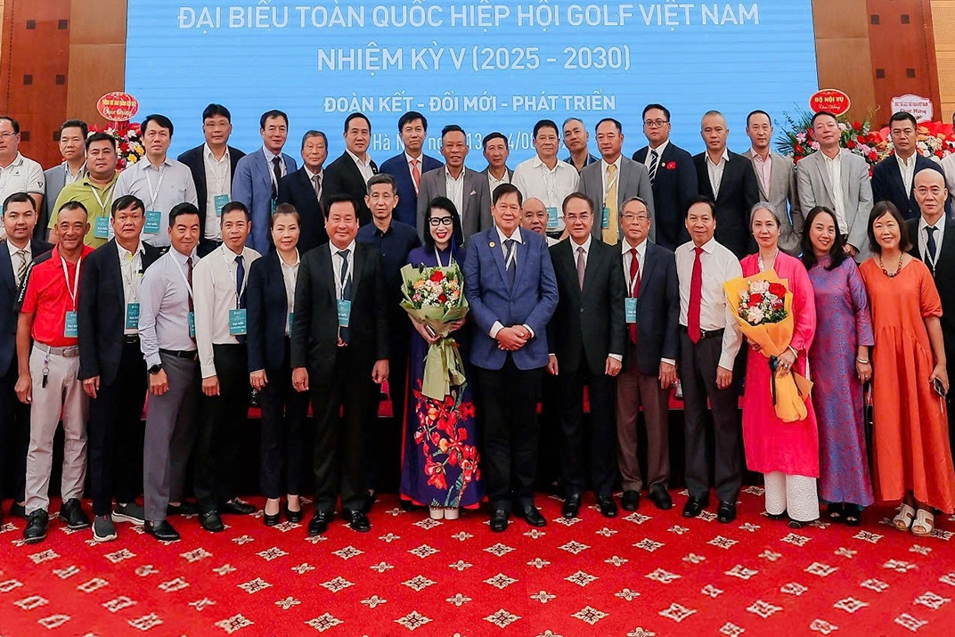 Ông Lê Kiên Thành tái đắc cử Chủ tịch Hiệp hội Golf Việt Nam