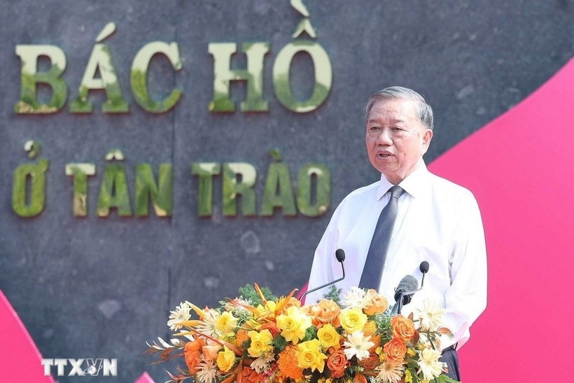 Tổng Bí thư Tô Lâm dự Ngày hội toàn dân bảo vệ an ninh Tổ quốc tại Tuyên Quang