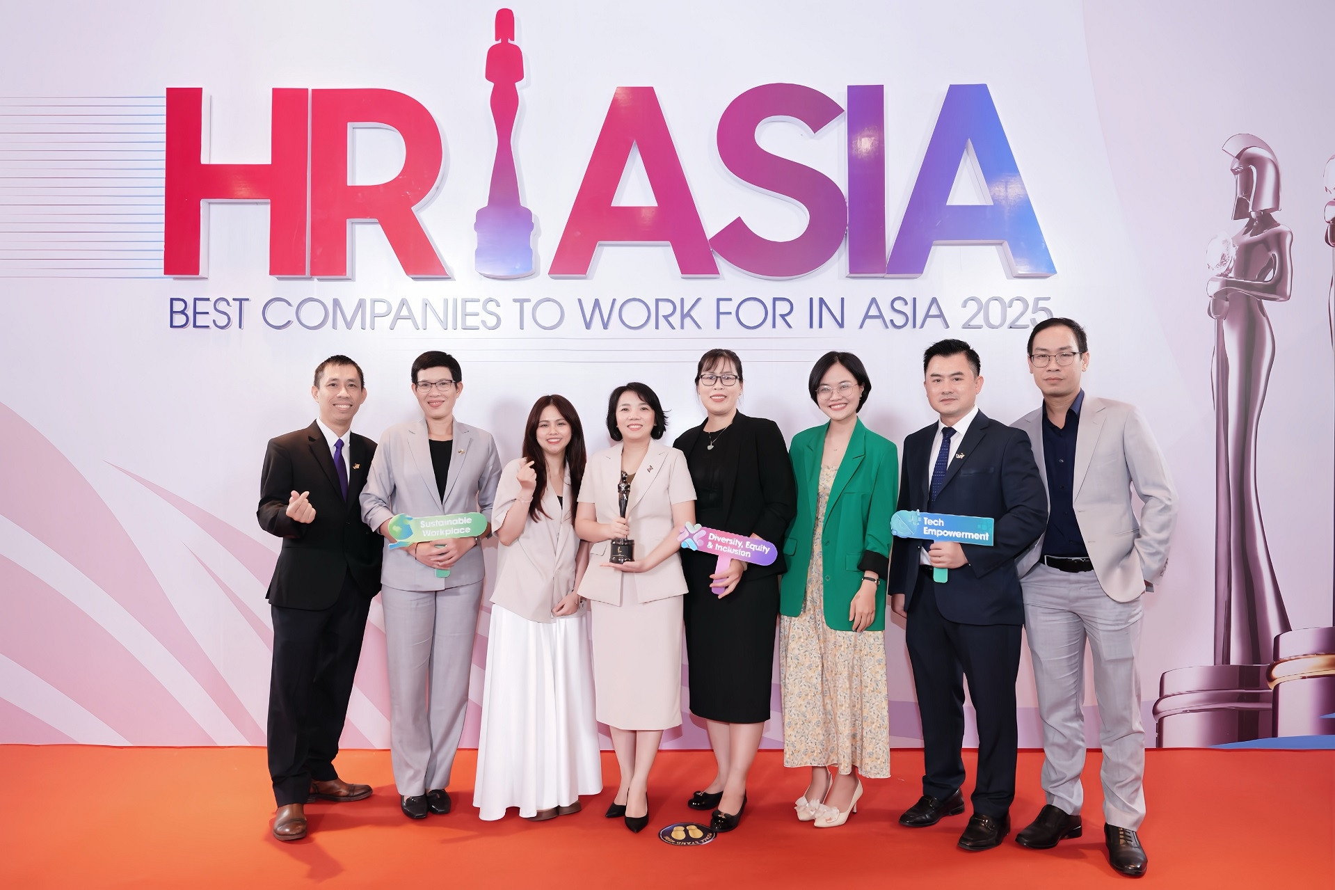 AgriS thắng 4 giải thưởng tại HR Asia Awards 2025