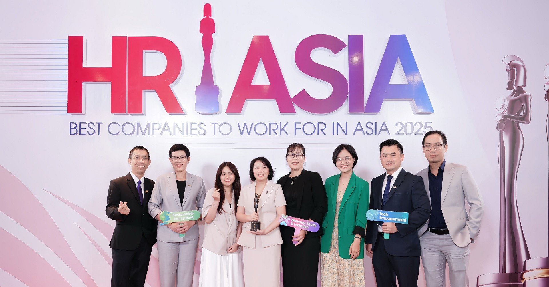 AgriS thắng 4 giải thưởng tại HR Asia Awards 2025