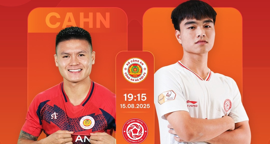 Trực tiếp bóng đá CAHN vs Thể Công Viettel: Tuyển thủ Việt Nam so tài